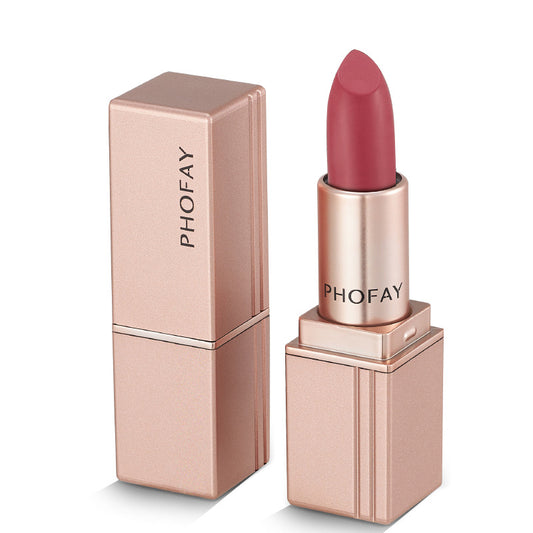 Waterproof Matte Lipstick – Long-Lasting, Highly Pigmented Velvet Finish Lip Color