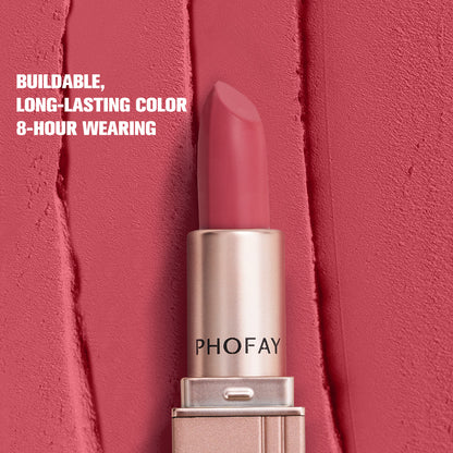 Waterproof Matte Lipstick – Long-Lasting, Highly Pigmented Velvet Finish Lip Color