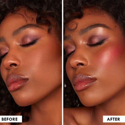Double-Take Cream & Powder Blush Duo – Long-Lasting Natural Glow for Cheeks