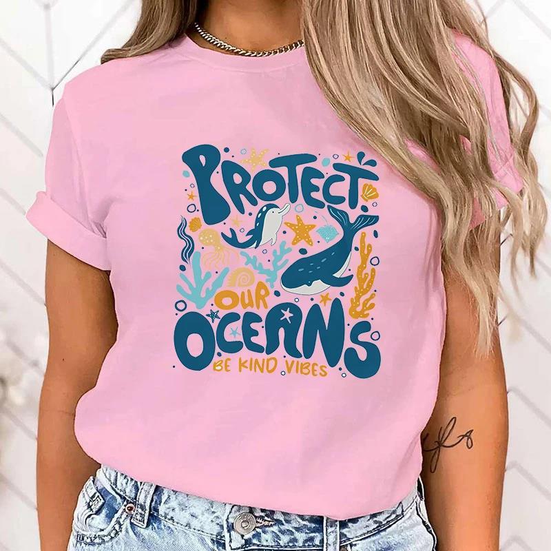Premium T-shirtHot Protect The Ocean Printed T-Shirts