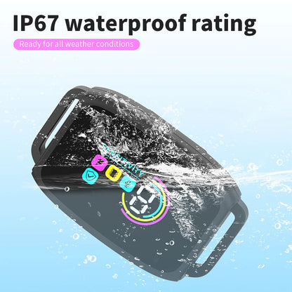 Smart Automatic Anti Barking Dog Collar | Rechargeable Bark Stopper Stop Barking HD Digital Display IP67 Waterproof Collar For Dogs Pet Products