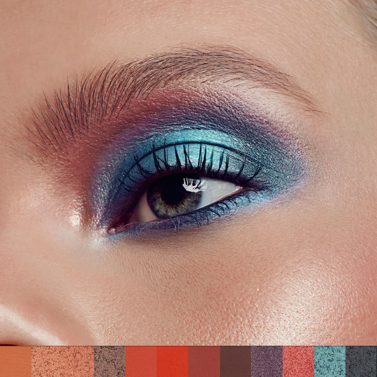 12 Color Eyeshadow Palette