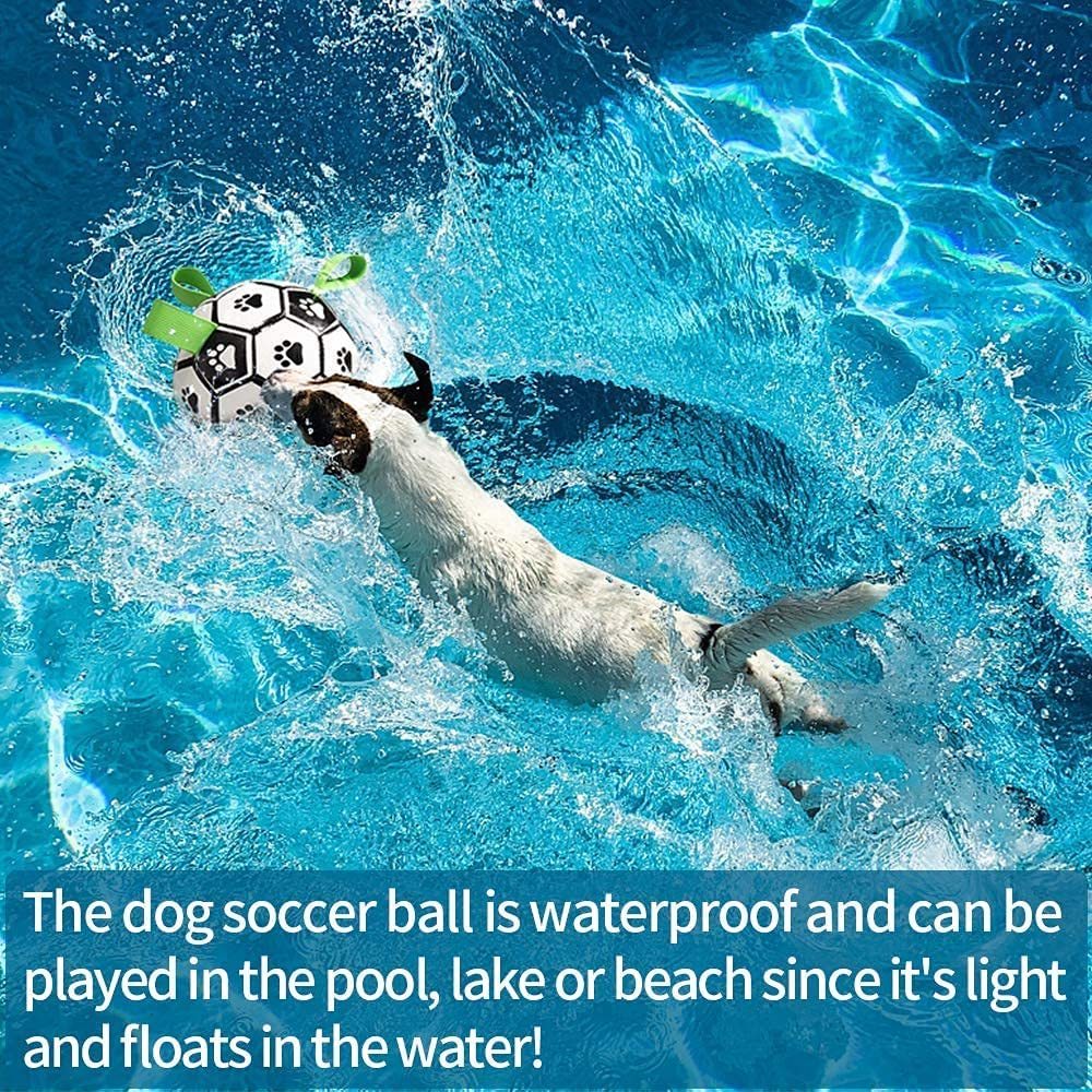 Dog Football Toy | Soccer Ball Inflated Training Toy For Dogs | Outdoor Border Collie Balls For  Dogs