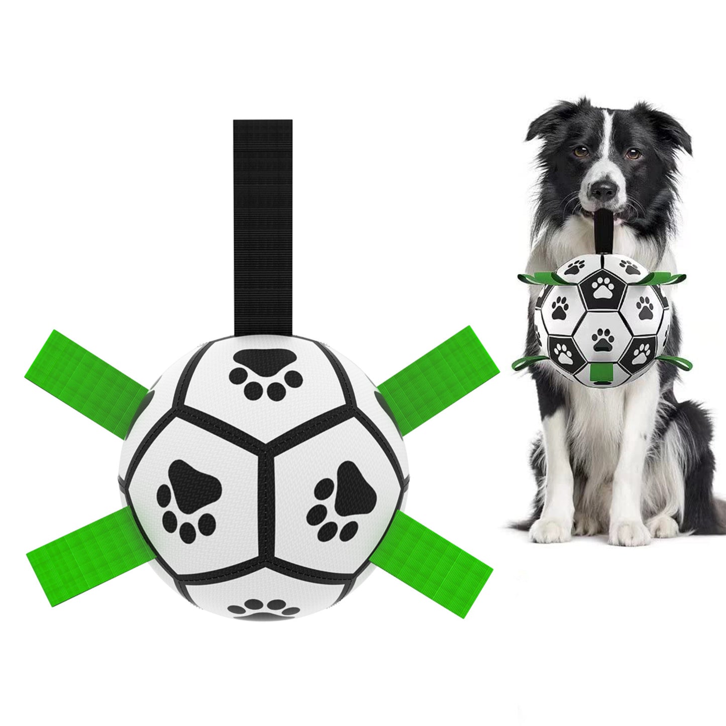Dog Football Toy | Soccer Ball Inflated Training Toy For Dogs | Outdoor Border Collie Balls For  Dogs