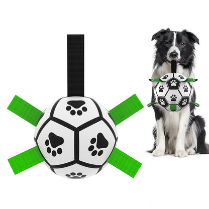 Dog Football Toy | Soccer Ball Inflated Training Toy For Dogs | Outdoor Border Collie Balls For  Dogs