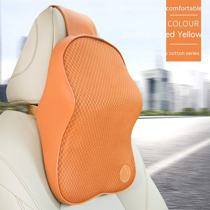 Four Seasons Universal Memory Foam Automotive Headrest Neck Pillow Lumbar Support Pillow