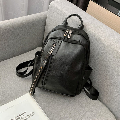 Ladies Soft Leather Backpack