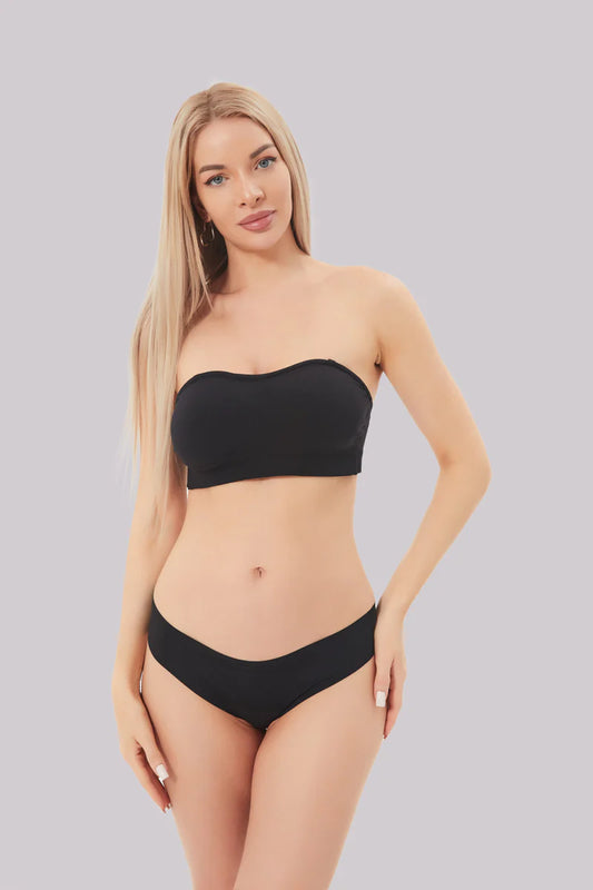 LOBBAY® - Strapless Bandeau Bra (Pack of 3)