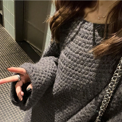 Fashion Knitwear Women's Coat Top