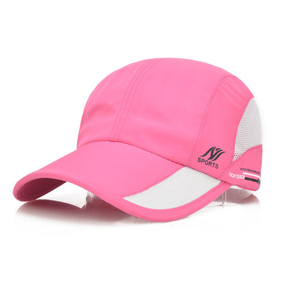 Sports and leisure waterproof mesh cap