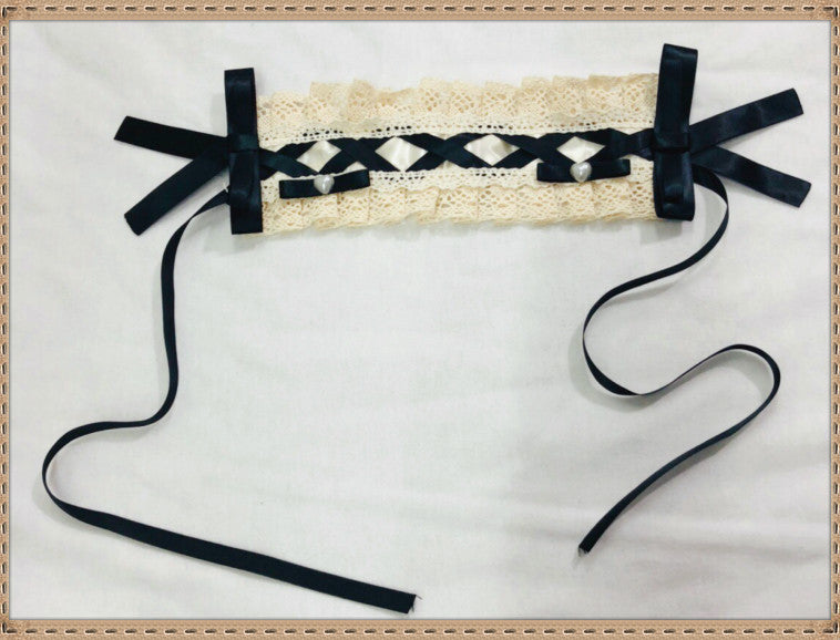 Color-blocking Maid Dress Student Japanese Autumn Cute Long Sleeves