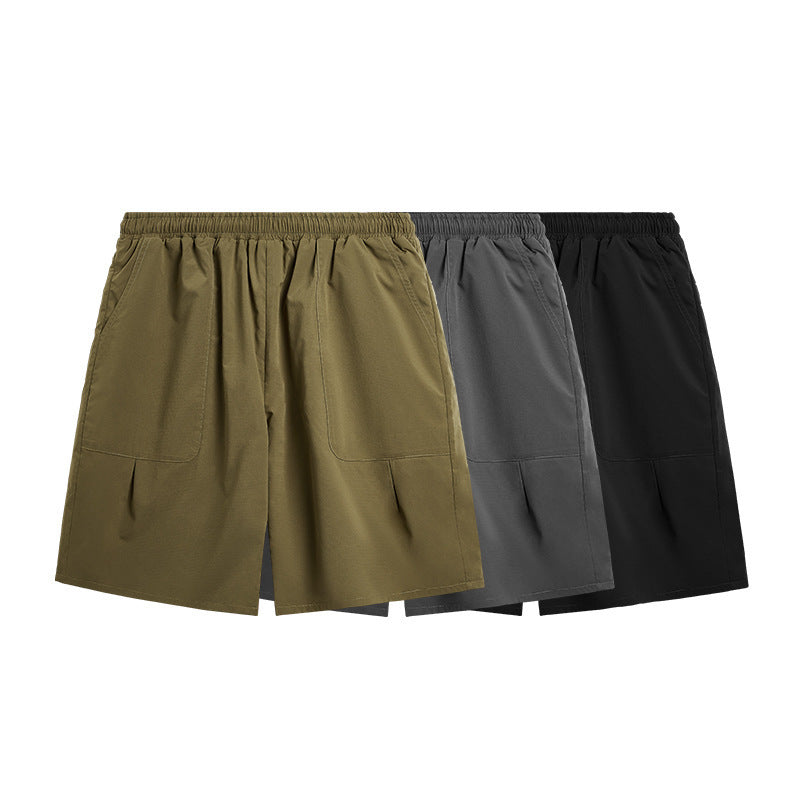 Double-sided Workwear Shorts Loose Street Basic Casual Shorts