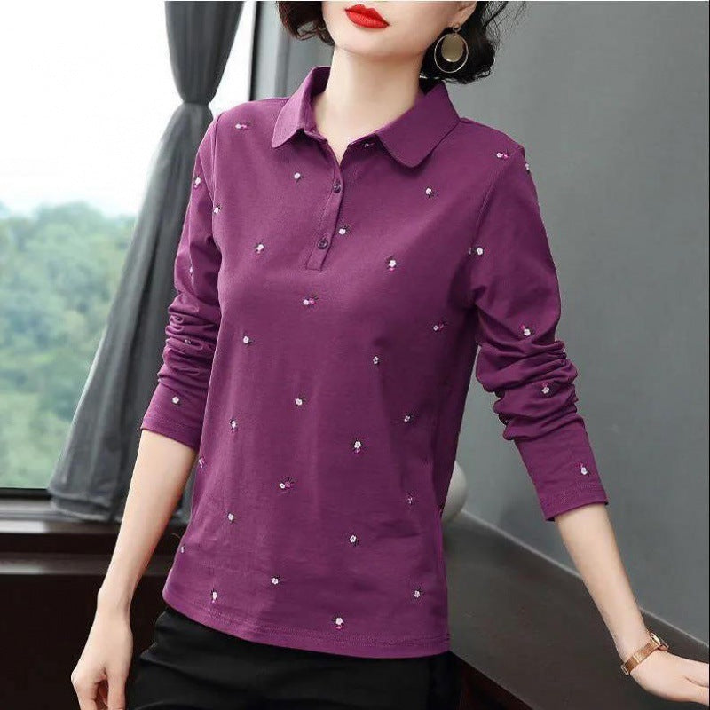 Women's Fashion Personality Polo Top