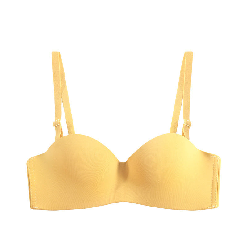 Strapless gathered underwear