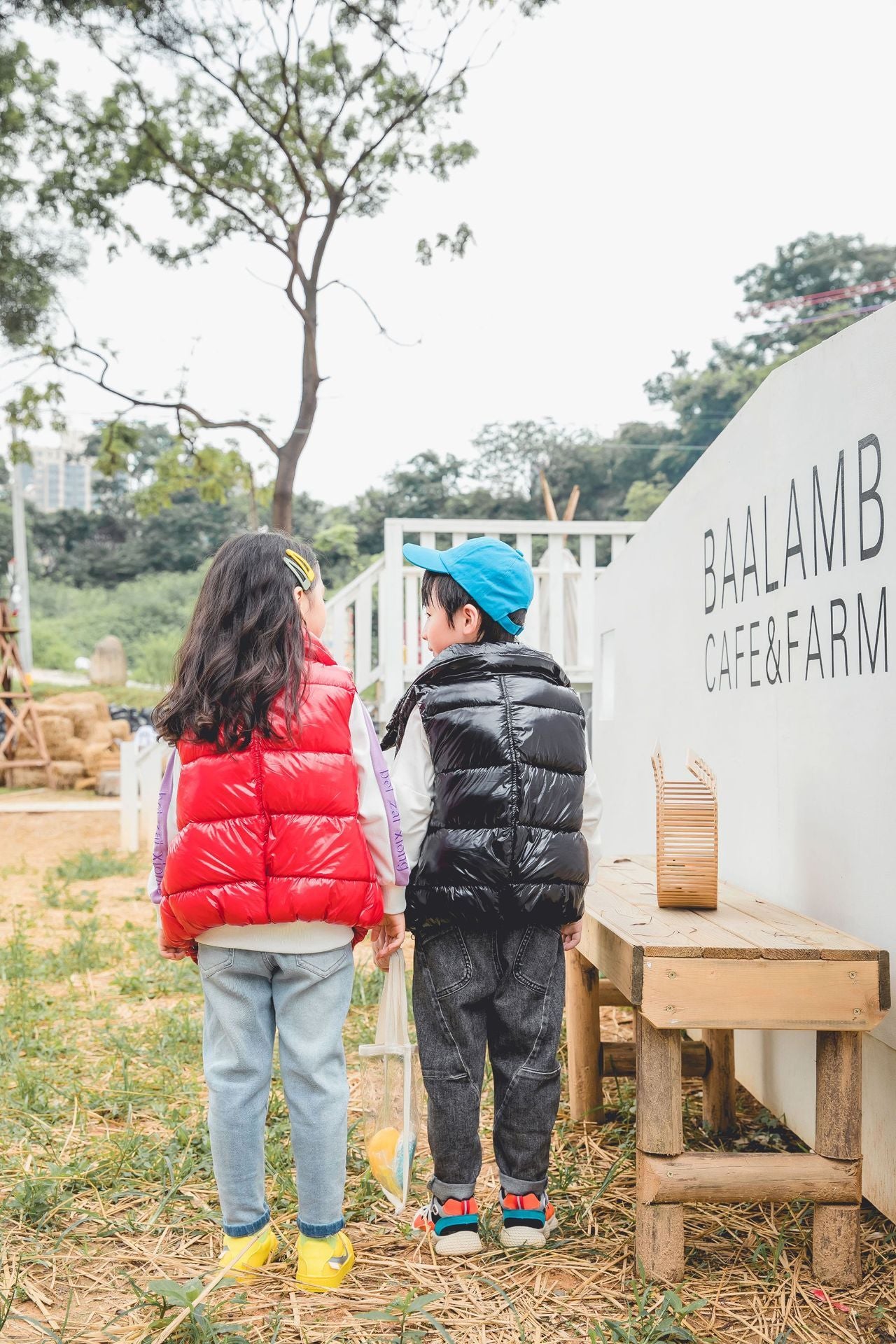 Outing clothes cotton vest