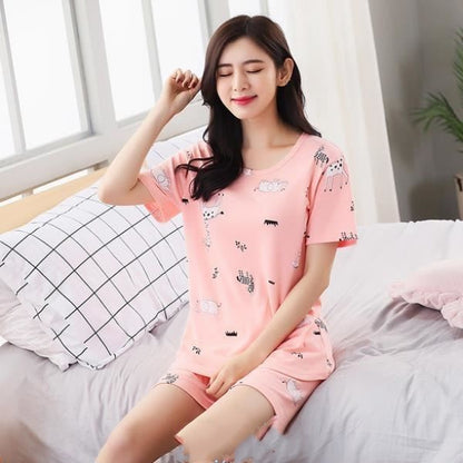 SHorT Sleeve CuTe SleePWear HomeWear
