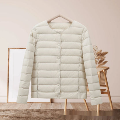 Short Autumn And Winter Lightweight Cotton-padded Jacket Women