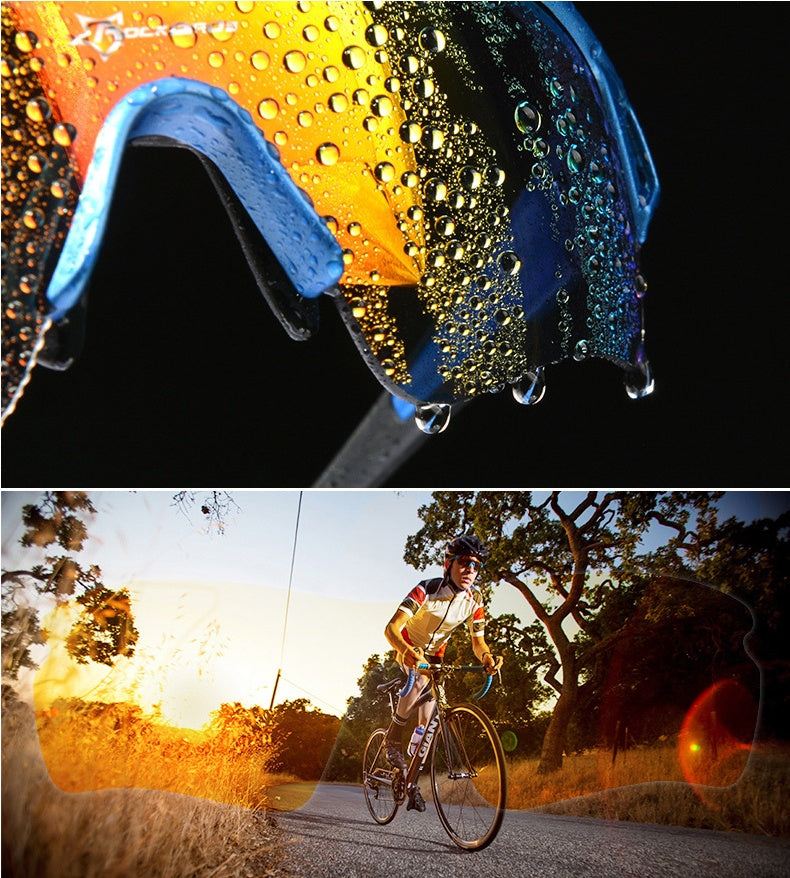 Polarized riding glasses