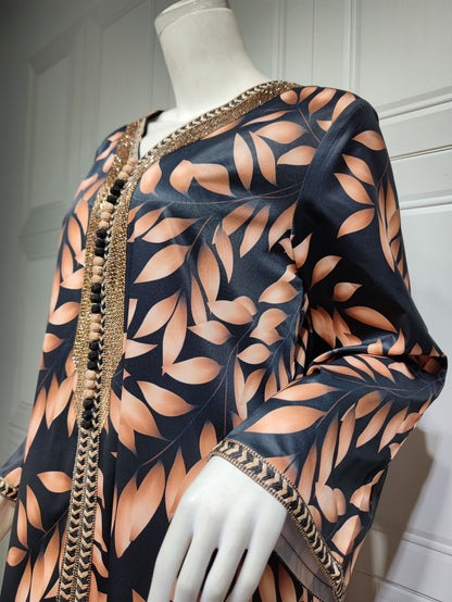 Middle East Muslim Women's Wear Arab Robe Dress