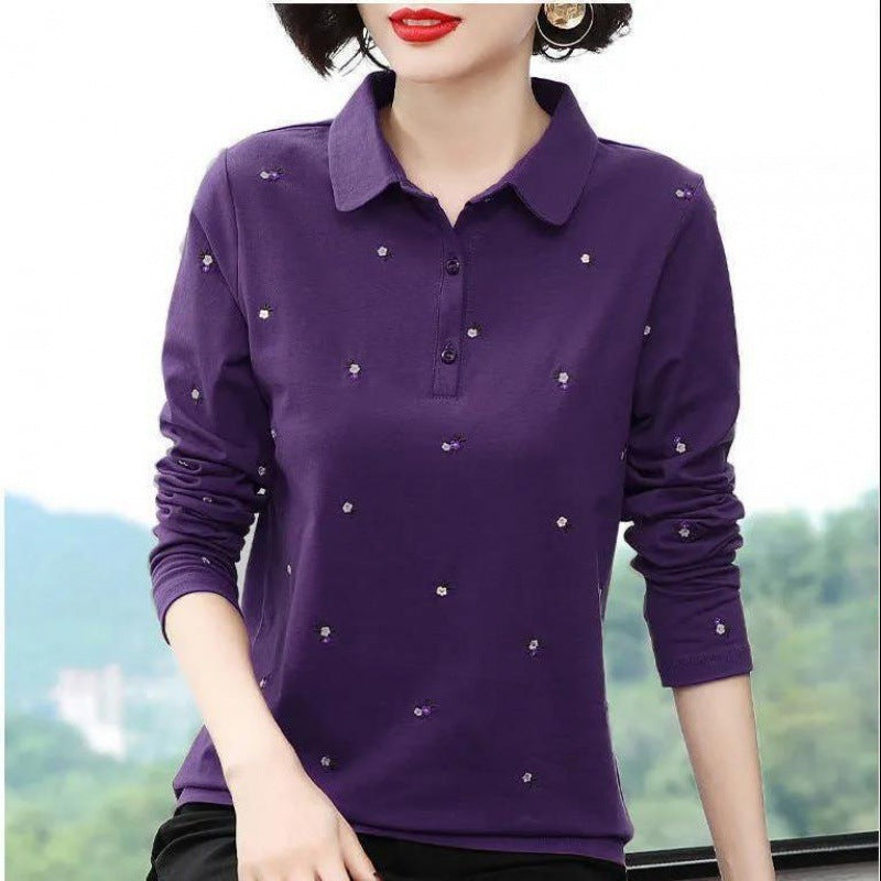 Women's Fashion Personality Polo Top