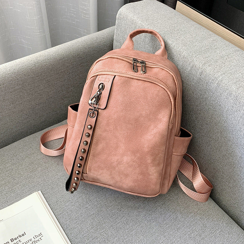 Ladies Soft Leather Backpack