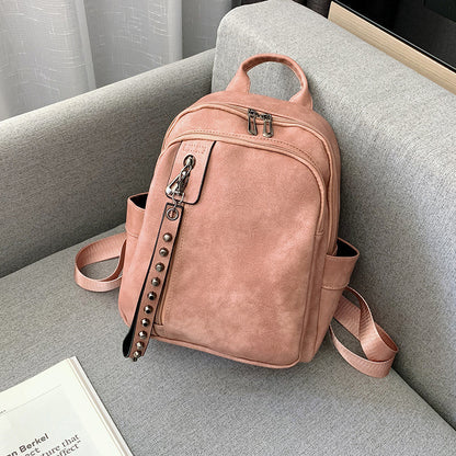 Ladies Soft Leather Backpack