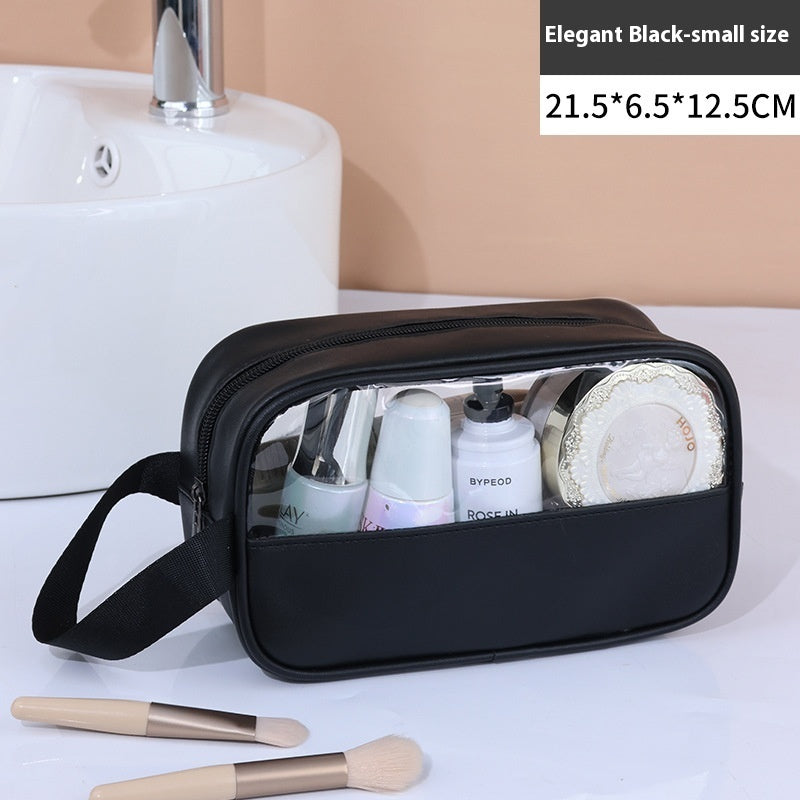 Large Capacity Cosmetic Bag Women's Transparent