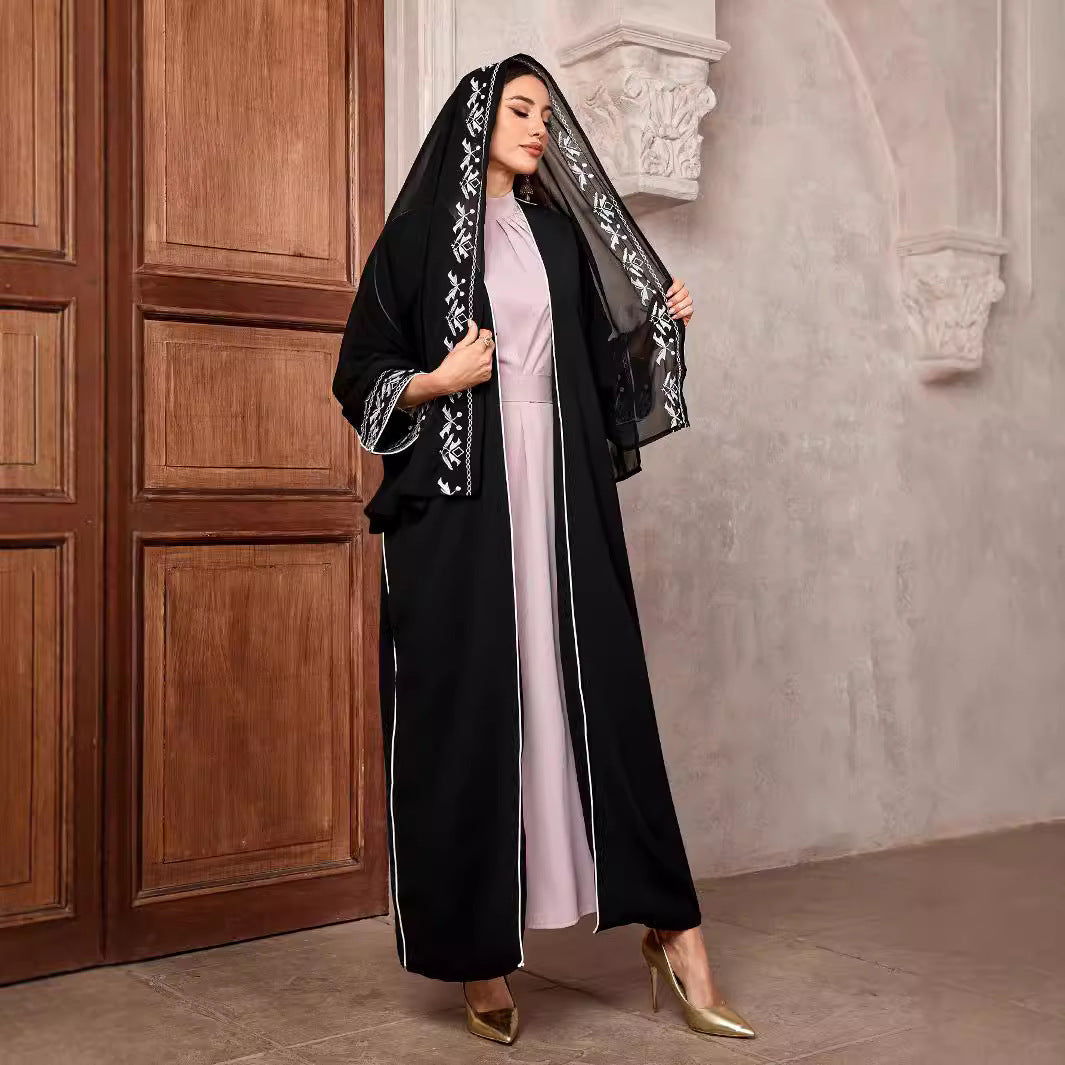 Embroidery Middle East Muslim Fashion Cardigan