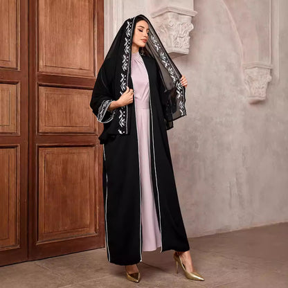 Embroidery Middle East Muslim Fashion Cardigan