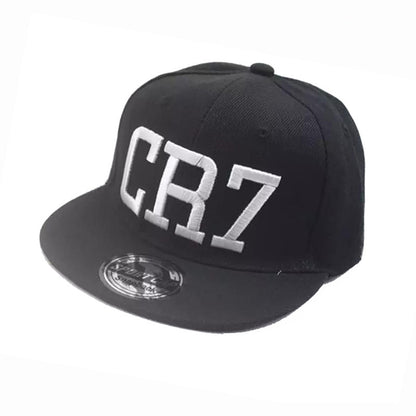 Children's CR7 Embroidered Baseball  Hip Hop Flat-brimmed