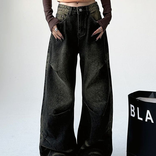 Wide Leg Pants Loose High Waist Trousers For Women