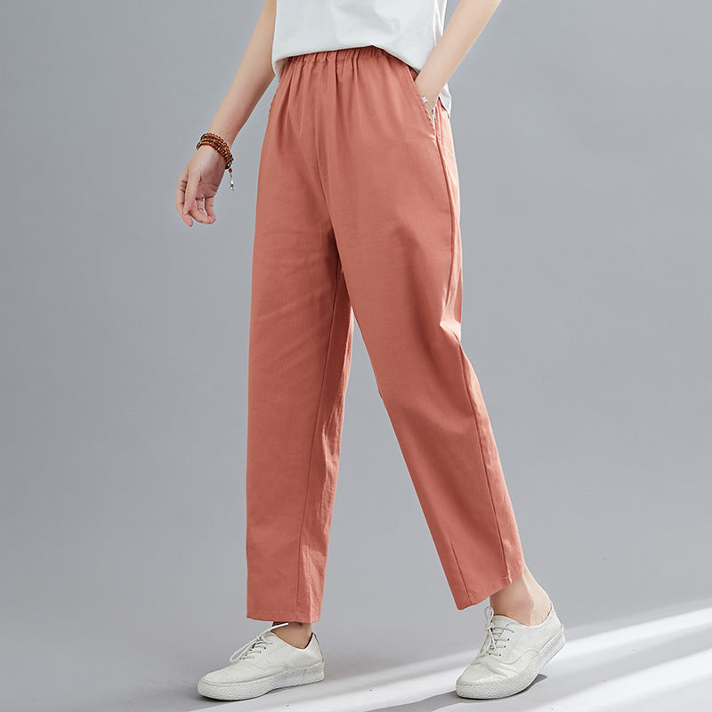 Korean casual pants carrot pants