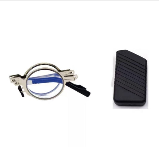 Portable Reading Glasses HD Folding Anti-Blue Light Radiation