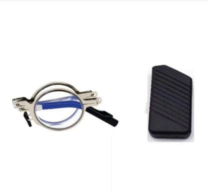 Portable Reading Glasses HD Folding Anti-Blue Light Radiation