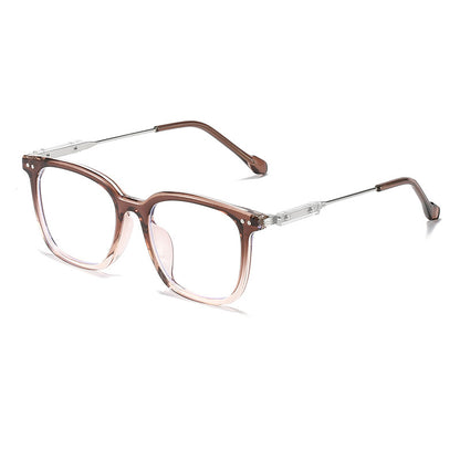 Anti-blue Light Plain Mirror TR90 Transparent Tide Glasses Stand