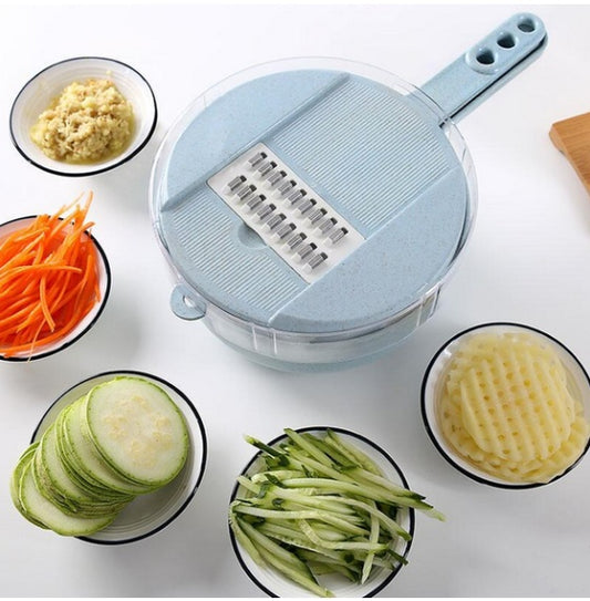 8 In 1 Mandoline Slicer Vegetable | Slicer Potato Peeler Carrot Onion Grater With Strainer | Vegetable Cutter Kitchen Accessories