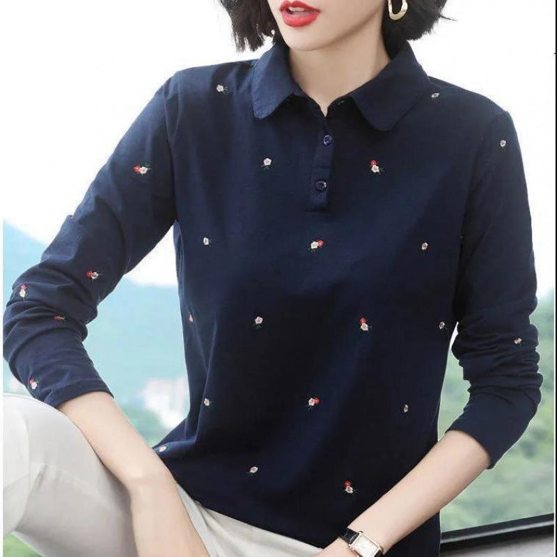 Women's Fashion Personality Polo Top