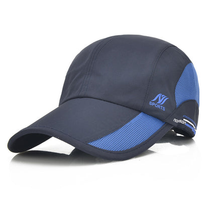 Sports and leisure waterproof mesh cap