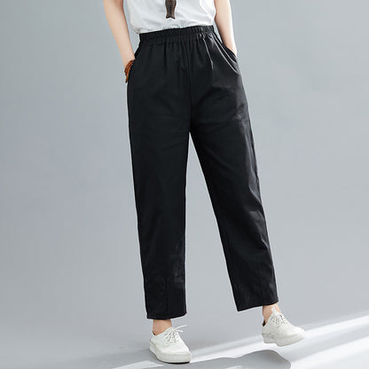 Korean casual pants carrot pants