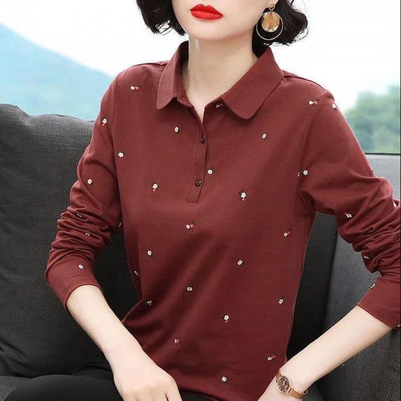 Women's Fashion Personality Polo Top