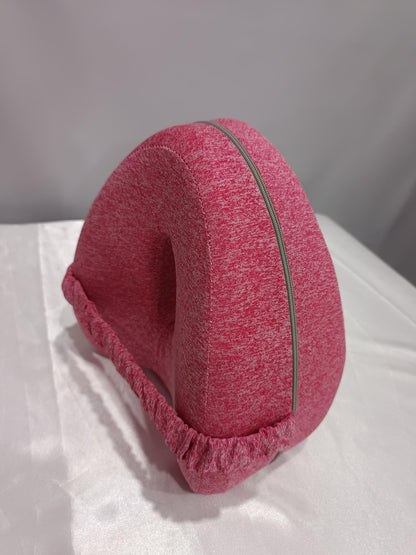 Leg Pillow – Heart-Shaped Memory Foam Contour Pillow for Side Sleepers, Hip, and Knee Support