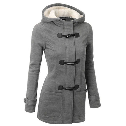 Hooded Jacket Sweater Cotton-padded Coat For Women