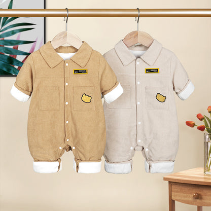Infant Autumn Clothes Clothes Spring Double Layer