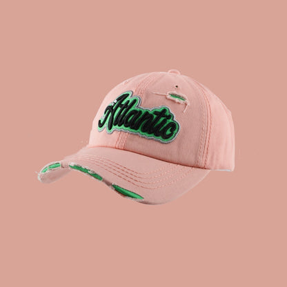 American Three-dimensional Embroidered Letter Baseball Hat