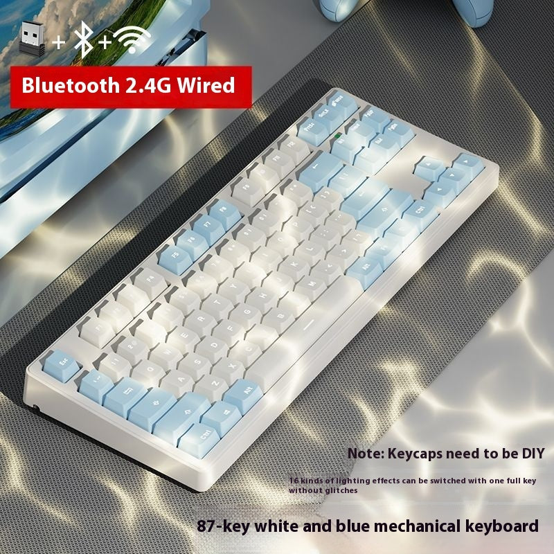 Office Game Wireless Bluetooth Three-model Mechanical Keyboard