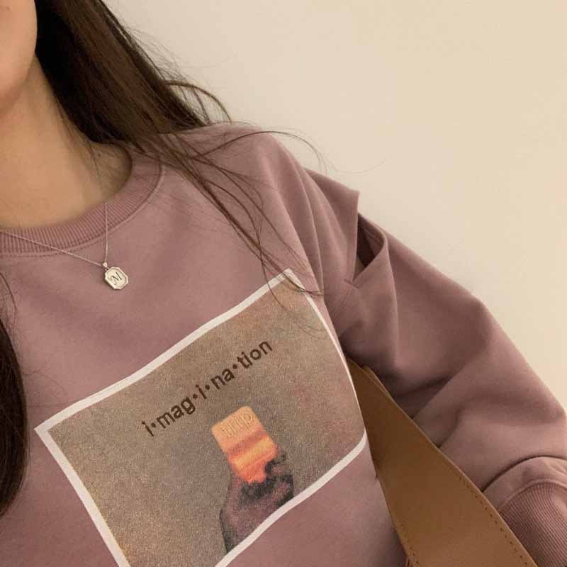 Fashion Waistcoat Printed Loose Casual Sweater