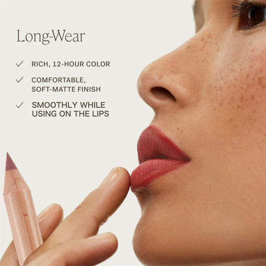 Waterproof Nude Lipliner Kit – Long-Lasting Matte Lip Pencil Set for Perfect Lips