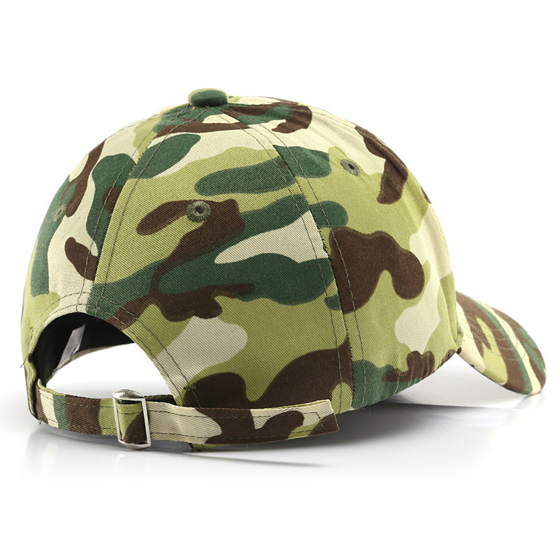 Sports Camouflage Cap Cotton Camouflage Sunscreen For Men And Women