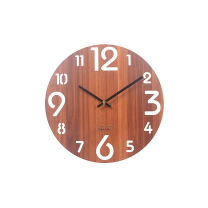 Stylish Nordic Minimalist Wooden Wall Clock