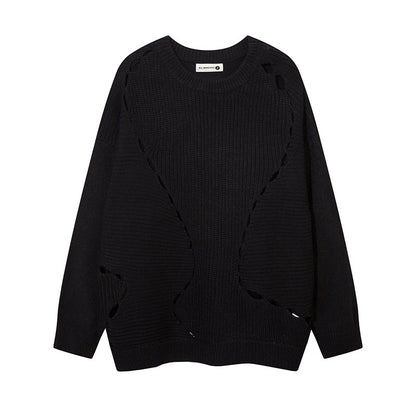 Loose Cotton Knitwear Men's Pullover Sweater
